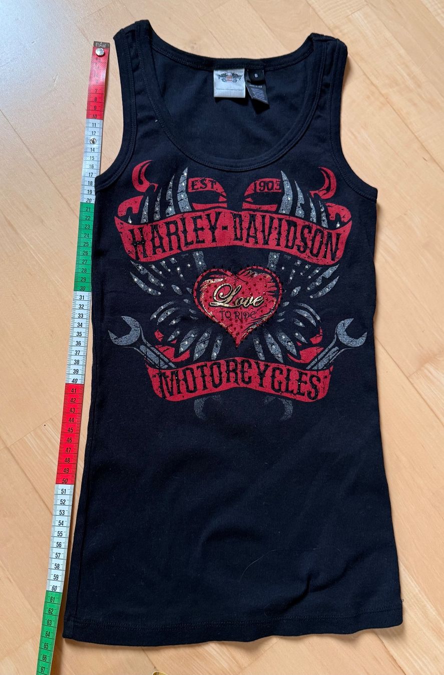 Top: Harley Davidson Tank Top NEU – Nuovo e nell'imballaggio originale da Frauenfeld venduto da Scleo 6