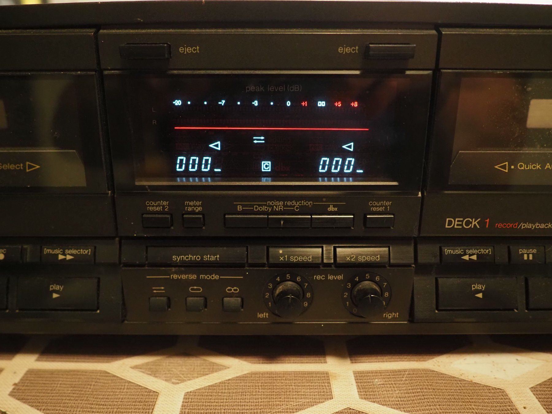 Technics Registratori: Kassettengerät: Technics RS-TR555 – Usato da Schänis venduto da Wewu 4