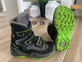 Lowa Milo Goretex Winterstiefel Gr. 28 schwarz