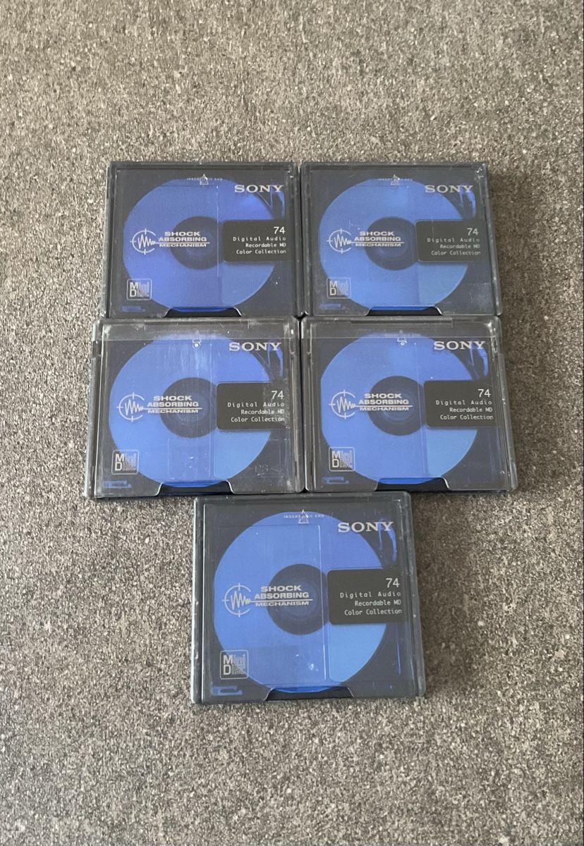 Sony Minidisc: SONY MiniDisc MD 74 Min Digital Audio 5 Stck – Usato da Jegenstorf venduto da BAVARIA4CH
