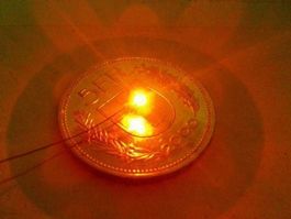 LED SMD 0805, orange 100 Stk
