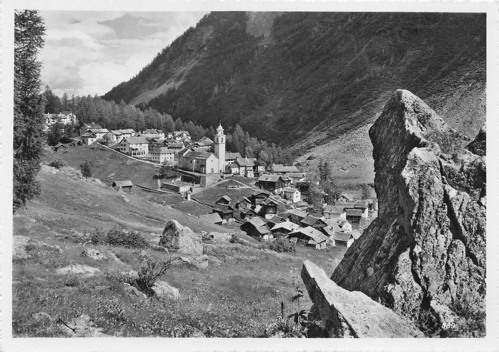Cartoline postali: Bosco Gurin Maggia G – Usato da Biasca venduto da Blenio71