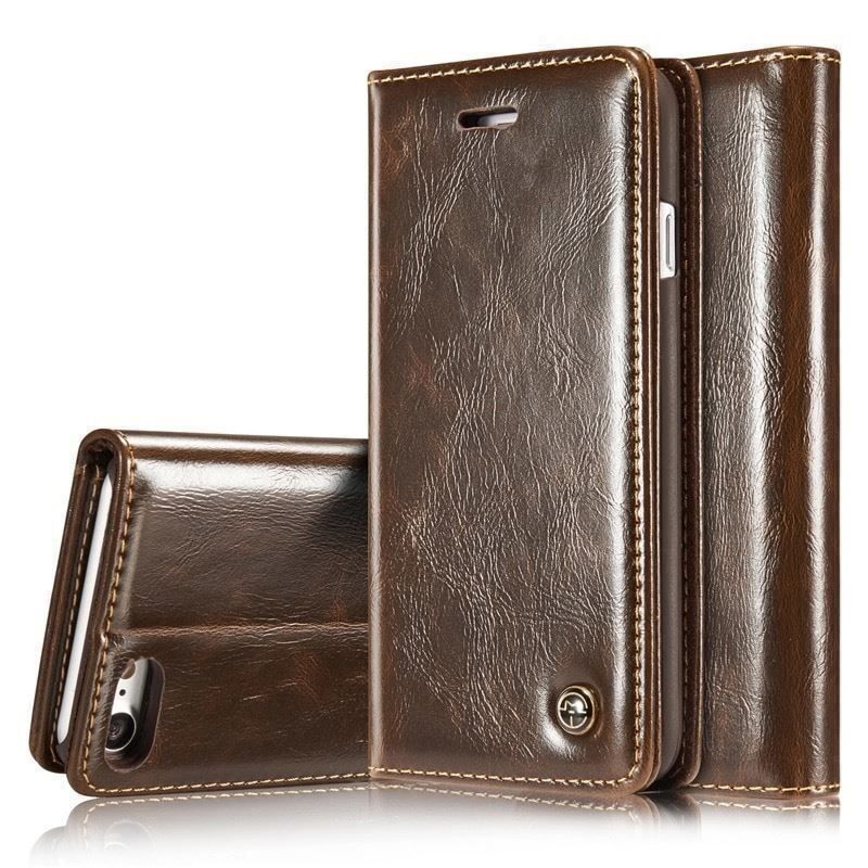 Coques & Protection écran: CaseMe iPhone 7 / 8 Luxus Leder Case – Neuf avec emballage d'origine à Zürich par Store-247