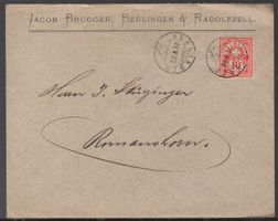 BERLINGEN 28.V.98   Jacob  Brugger  BERLINGEN  &  RADOLFZELL