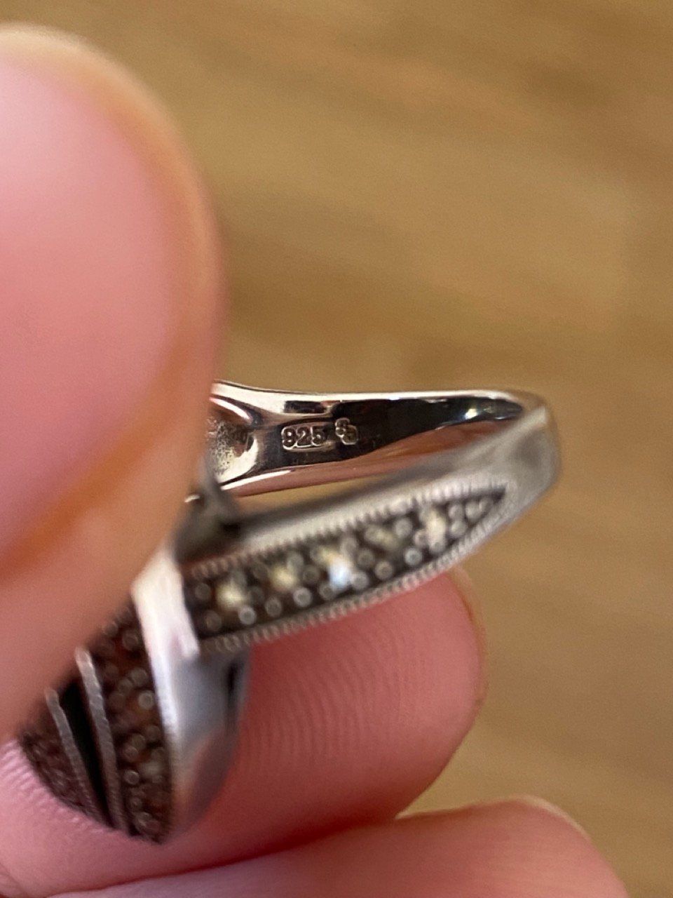Ringe: Markasit Ring Silber 925 – Gebraucht aus Zumikon von Frauenecke 2