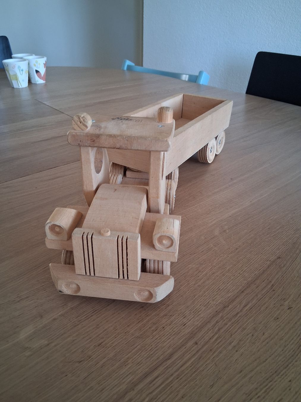 Bea Spielzeuge: Holz-Traktor mit Anhänger – Gebraucht aus Suhr von fah_95vt 2
