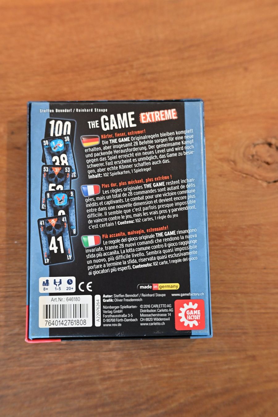 Giochi: Jeu "The Game" – Usato da Lausanne venduto da ale_k768 1
