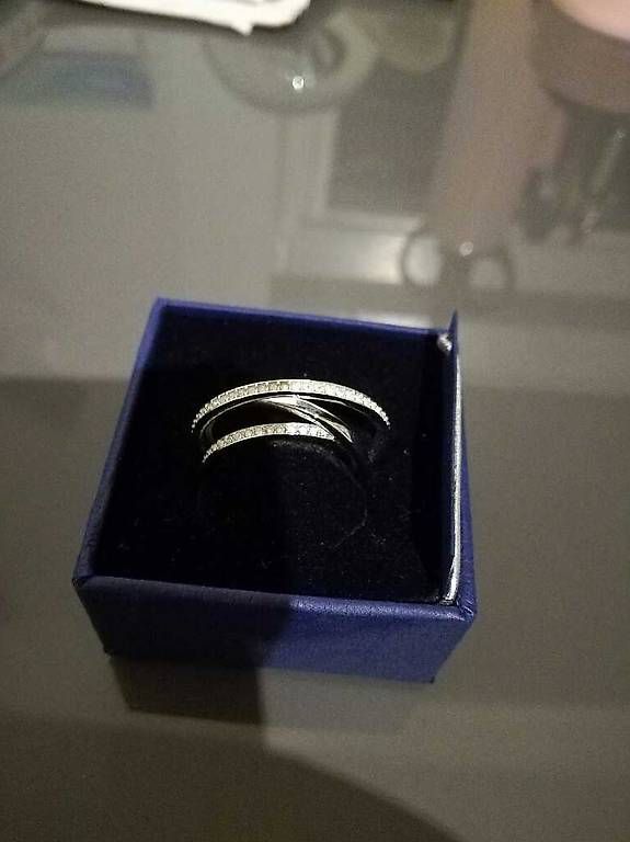 Ringe: Bague Swarowski 3 anneaux – Gebraucht aus Montagny-la-Ville von imboanna 1