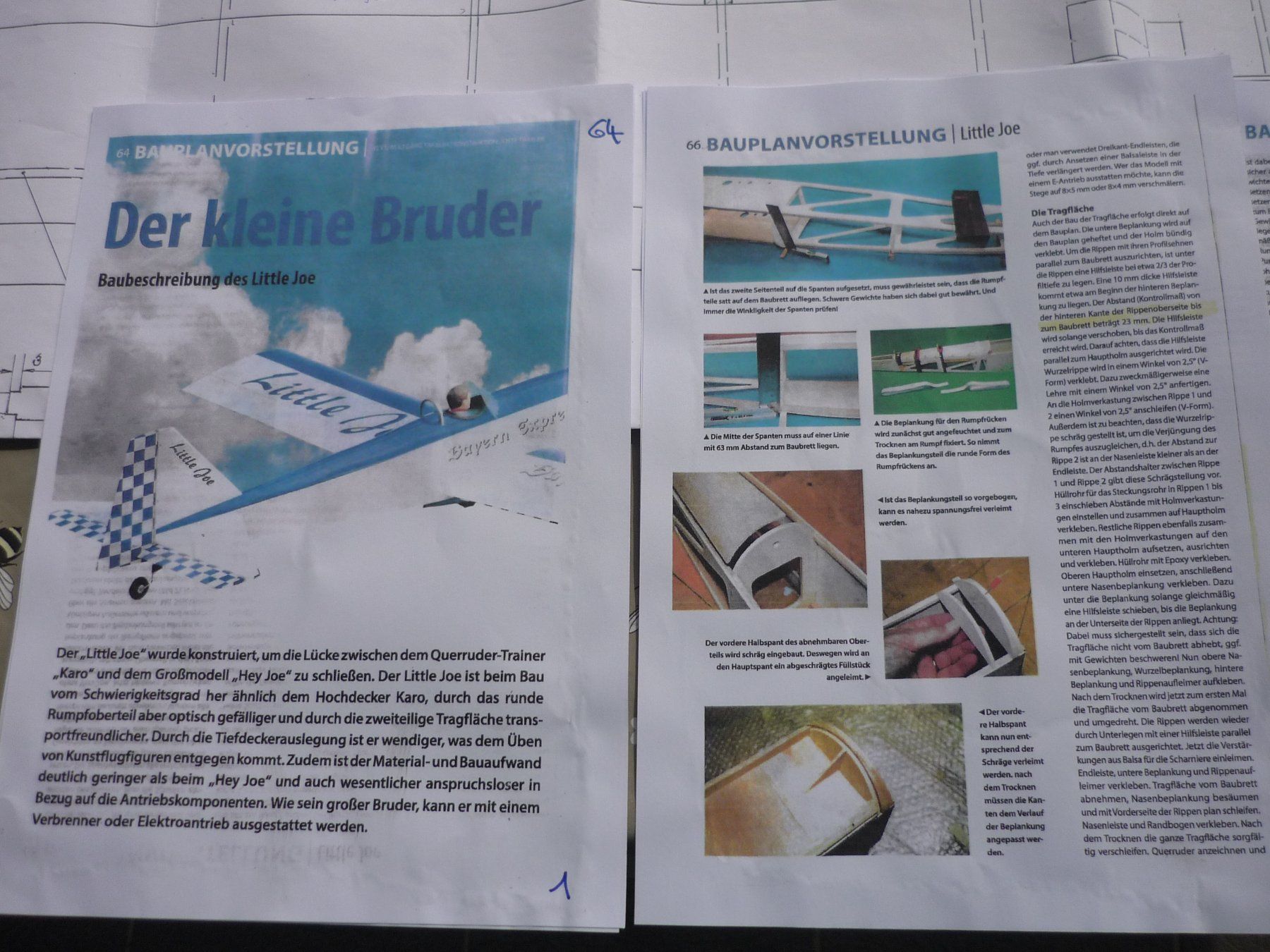 Modellismo RC: Tiefdecker Motorflugmodell Little Joe – Nuovo (secondo la descrizione) da Eschenbach LU venduto da hei_st9s 1