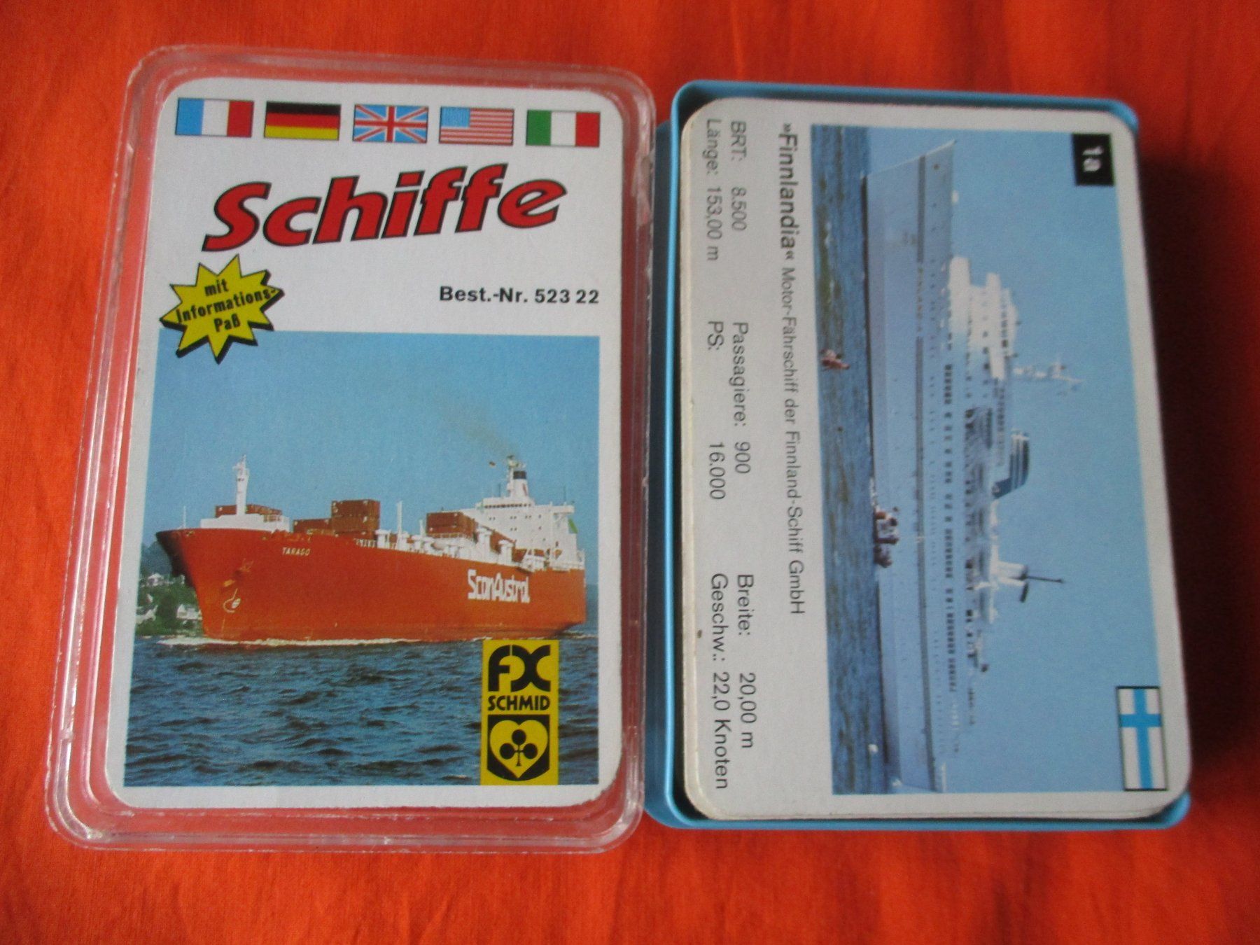 Giochi: Quartett 523 22 Schiffe – Usato da Birsfelden venduto da alles-muss-raus