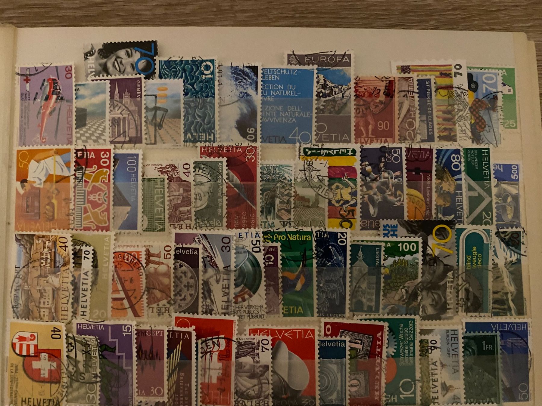 Tutti i francobolli: Briefmarken Sammlung Schweiz, 120 stuck – Usato da matten b. interlaken venduto da jfran17 1