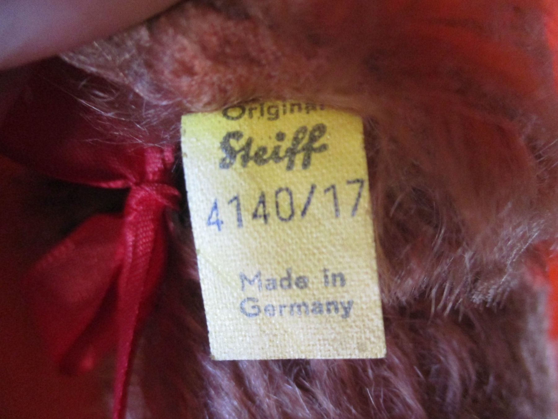 Steiff Spielzeuge: Steiff Dackel mit Knopf im Ohr – Gebraucht aus Birsfelden von alles-muss-raus 3