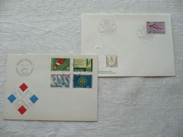 1971 / 73 2 Belege MUBA