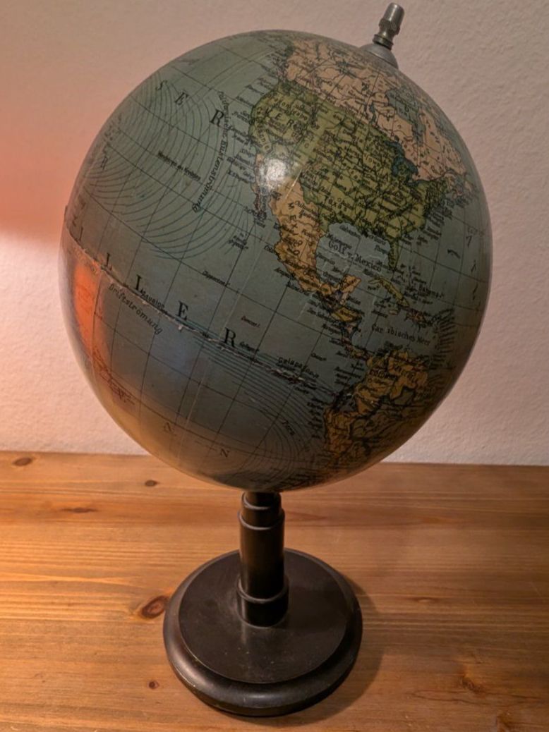 Altro in Decorazioni & Accessori: Antiker Columbus Volksglobus, ca. 35 cm – Usato da Mönchaltorf venduto da Blechfreund 3