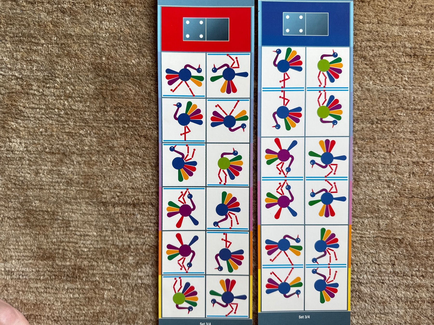 Giochi: Flocards  Set 3 -- ohne Schachtel – Usato da Aarau venduto da Kilauea 3