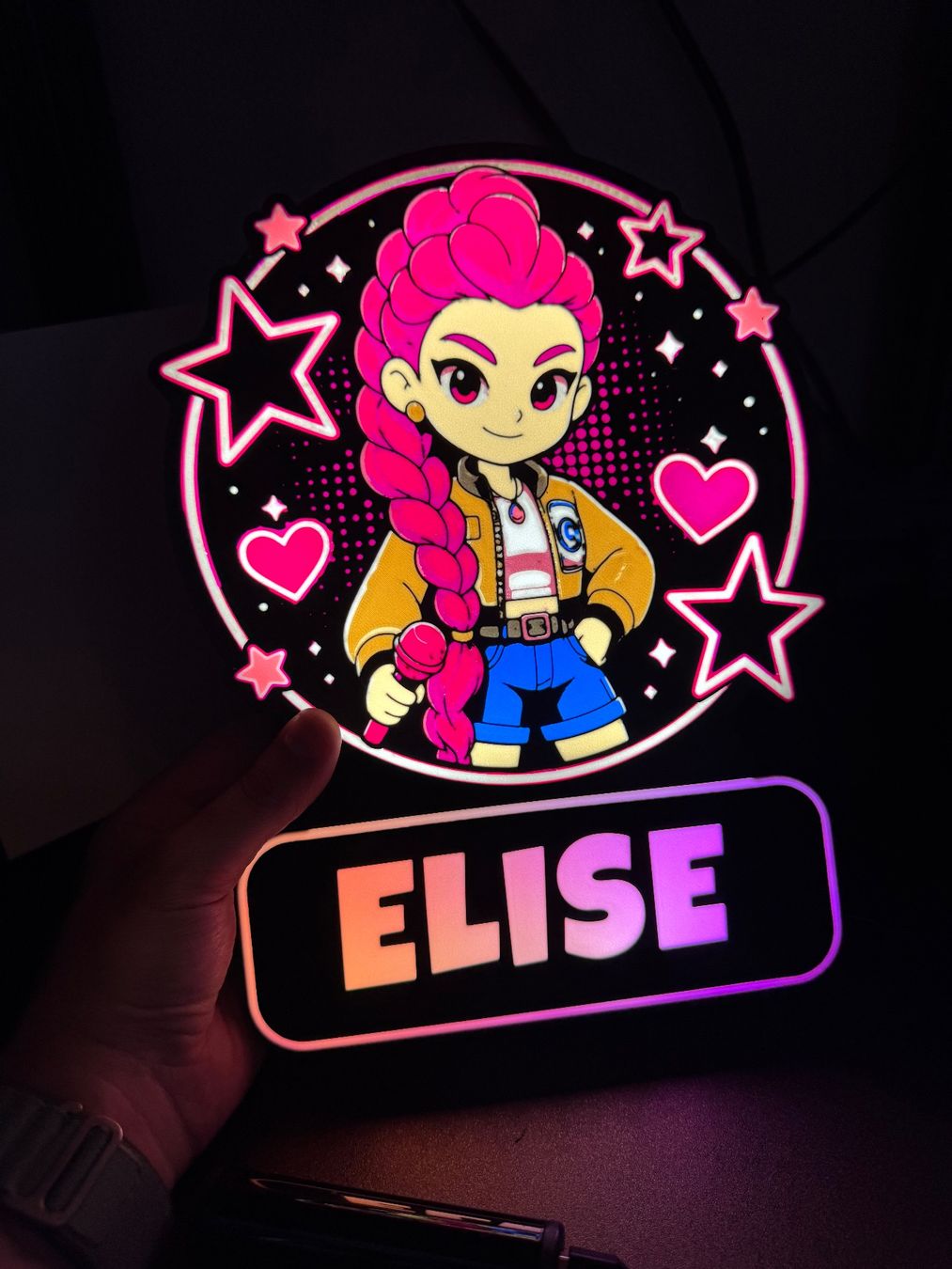 Lampen: Lampe veilleuse led RGB KPOP – Neu (gemäss Beschreibung) aus Vicques von PAMB3D 7