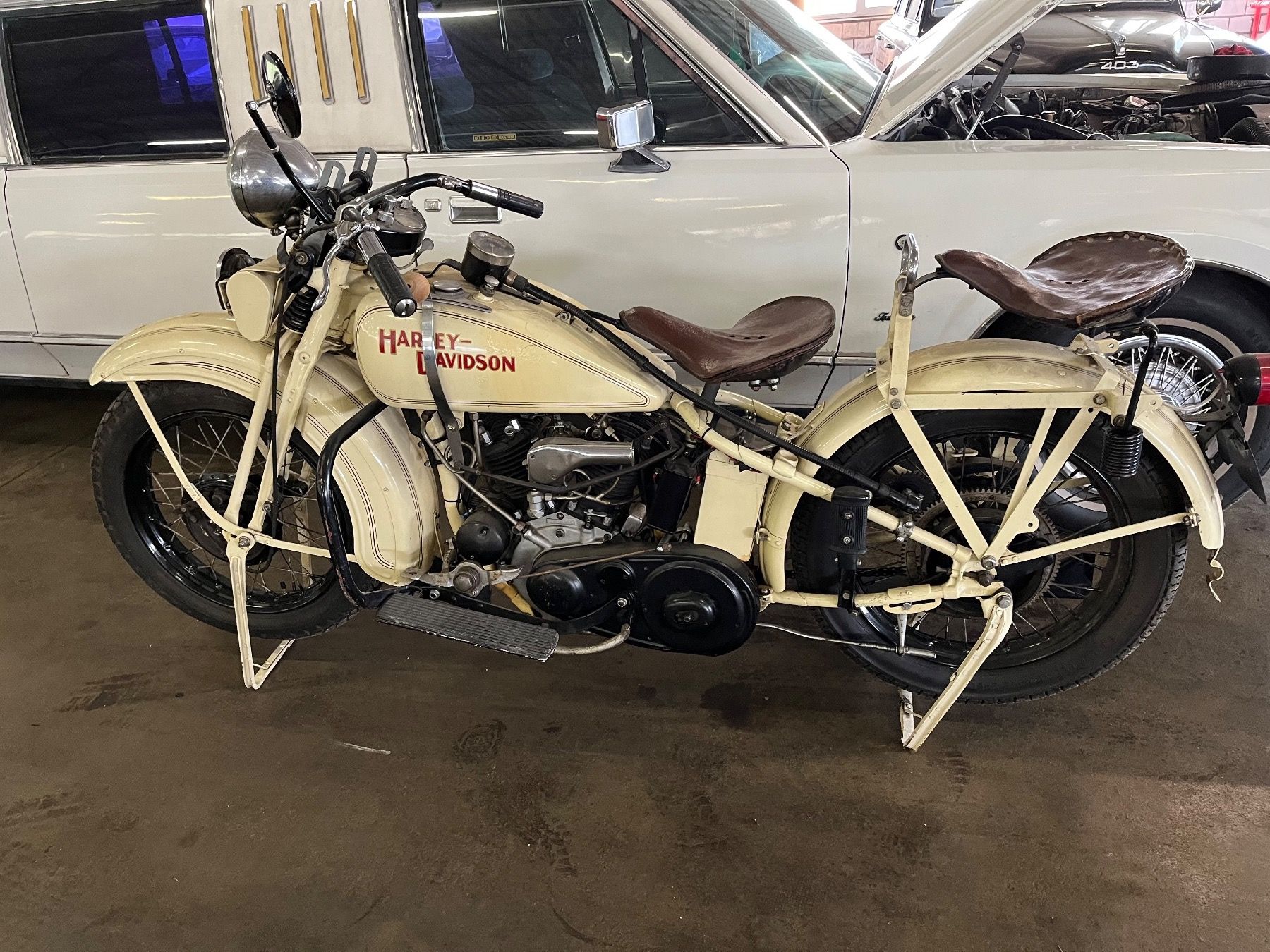 Strada: Harley Davidson 1946 Veteran 1946 CH/ Oldtimer – Usato da hunzenschwil venduto da Oldipark 1