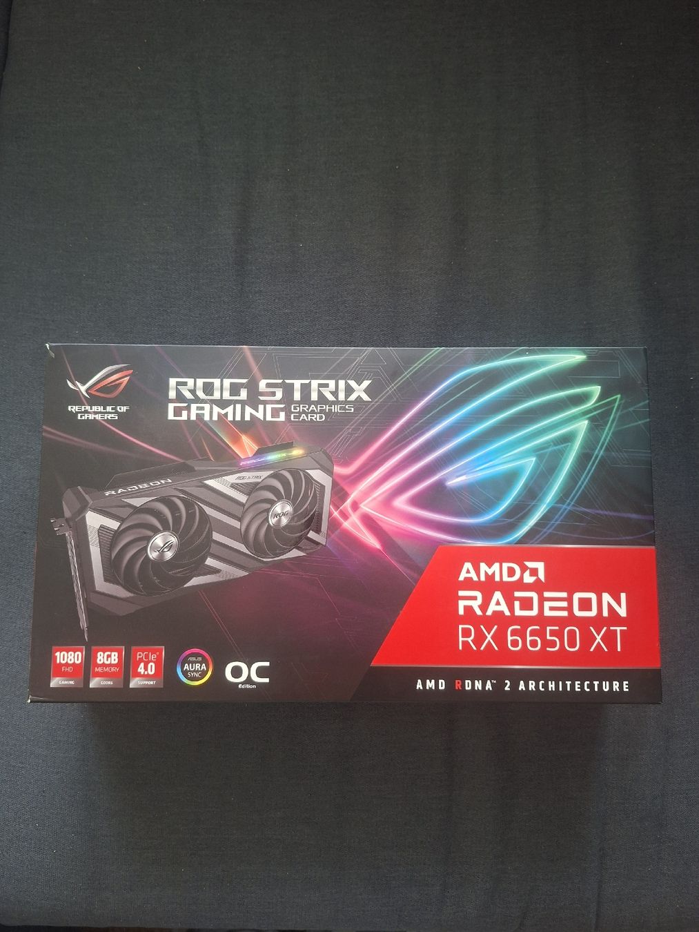 Amd Grafikkarten: Rx6650xt Rog edition – Gebraucht aus la chaux de fonds von OfficialSwiss23