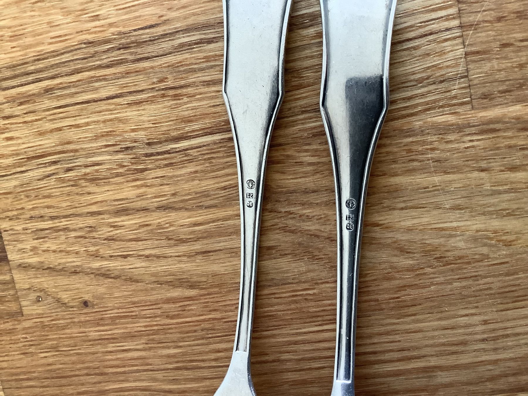 Set di posate: Silberbesteck 2- teilig für Kinder – Usato da Adliswil venduto da Guempi1 2