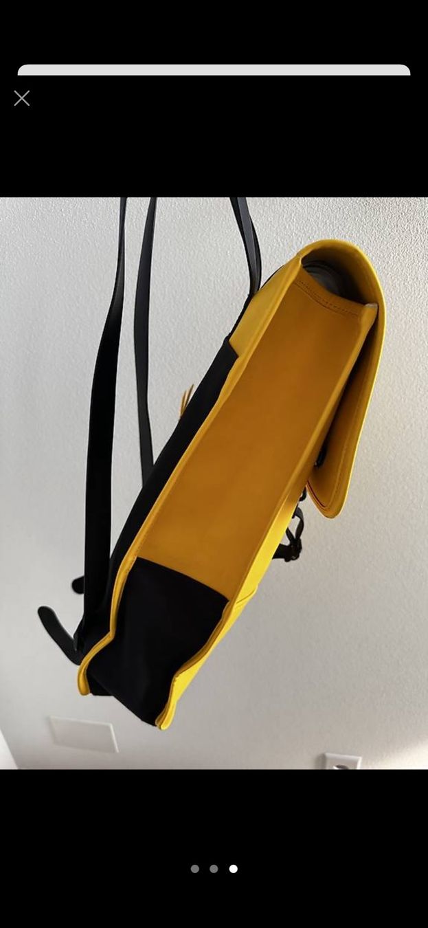 Rains Zaini: Zaino RAINS giallo usato – Usato da Tenero venduto da Swimjack 2