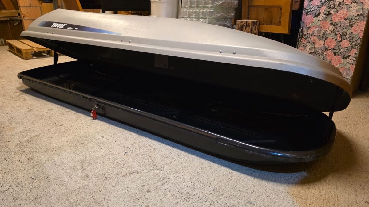 Thule Dachboxen: Dachbox Thule Alpine 500 gut erhalten – Gebraucht aus Rümlang von Salvisberg-Allround