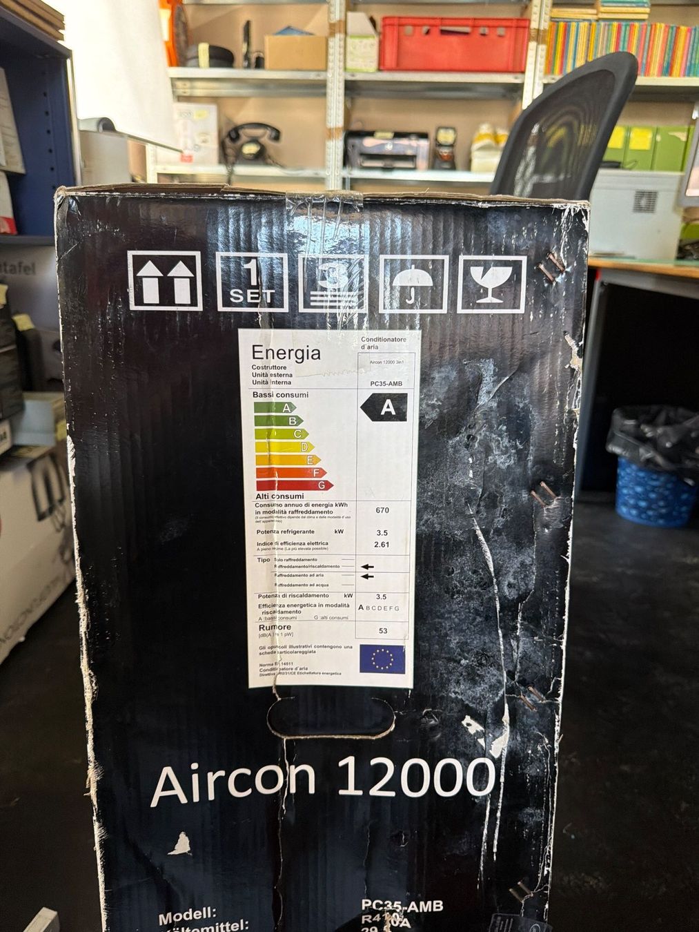 Condizionatori: Aircon 12000 3 in1 PC35-AMB – Nuovo (secondo la descrizione) da Brügg BE venduto da TSP02 4