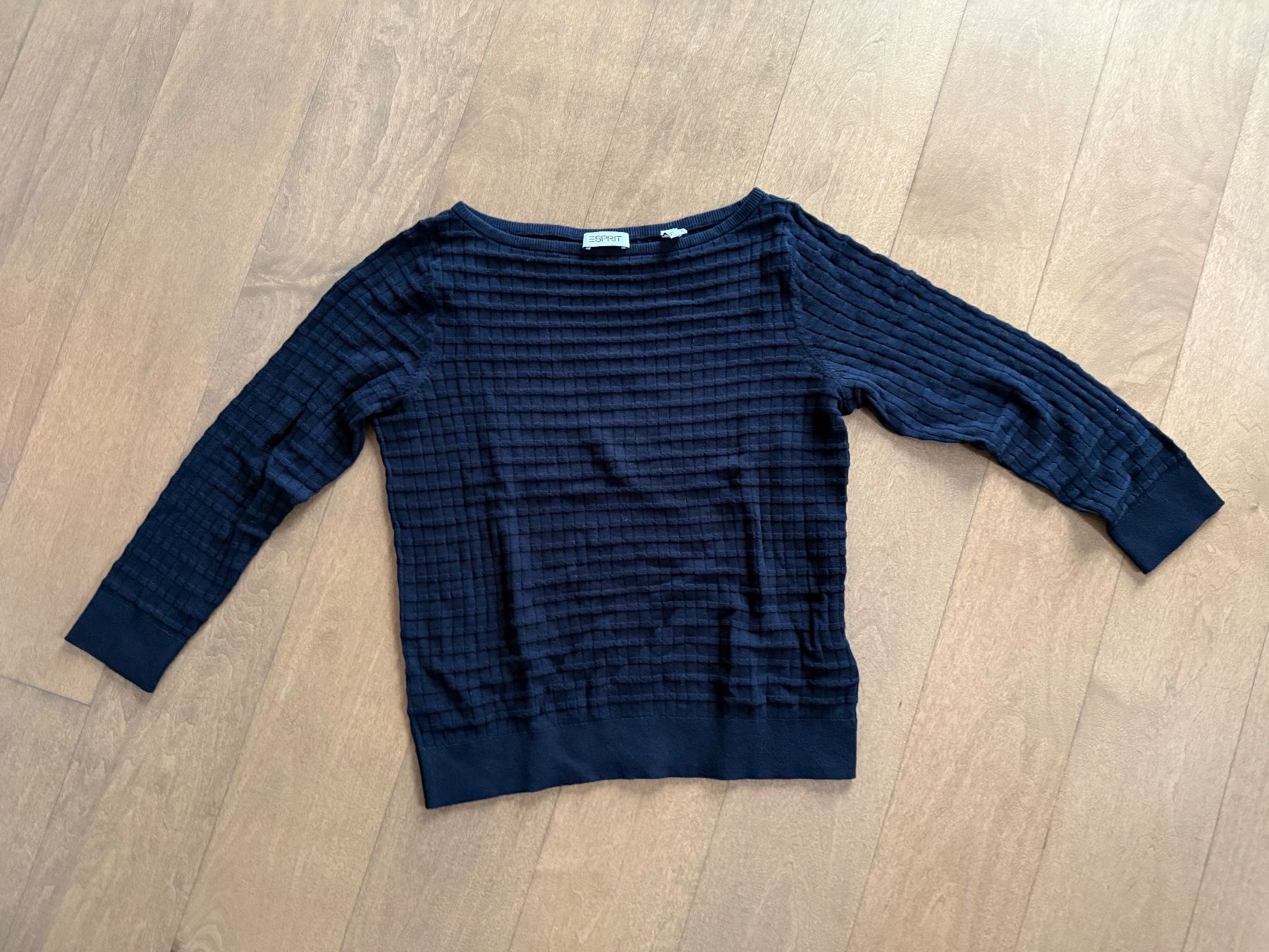 Esprit Maglioni & Felpe: ESPRIT - schwarzer, dünner Pullover mit Rippstruktur Gr. XS – Usato da Meilen venduto da kleisi01