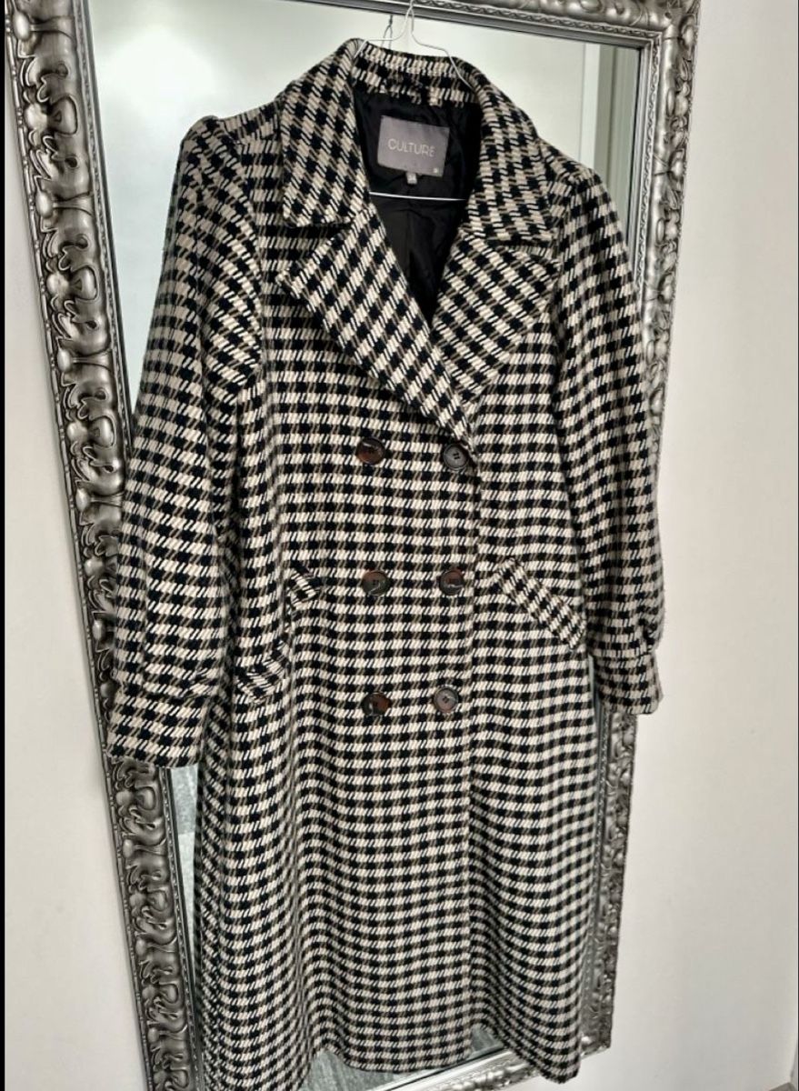 Cappotti: Beautiful Coat checked pattern size 34 (also fits 36) – Nuovo (secondo la descrizione) da Sementina venduto da NinaDel 1