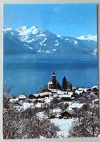 Brienz, Kirche mit Sulegg und Schwalmern