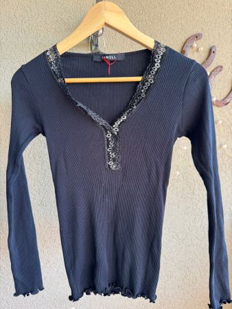 Caroll langarm top mit spitze Gr.36