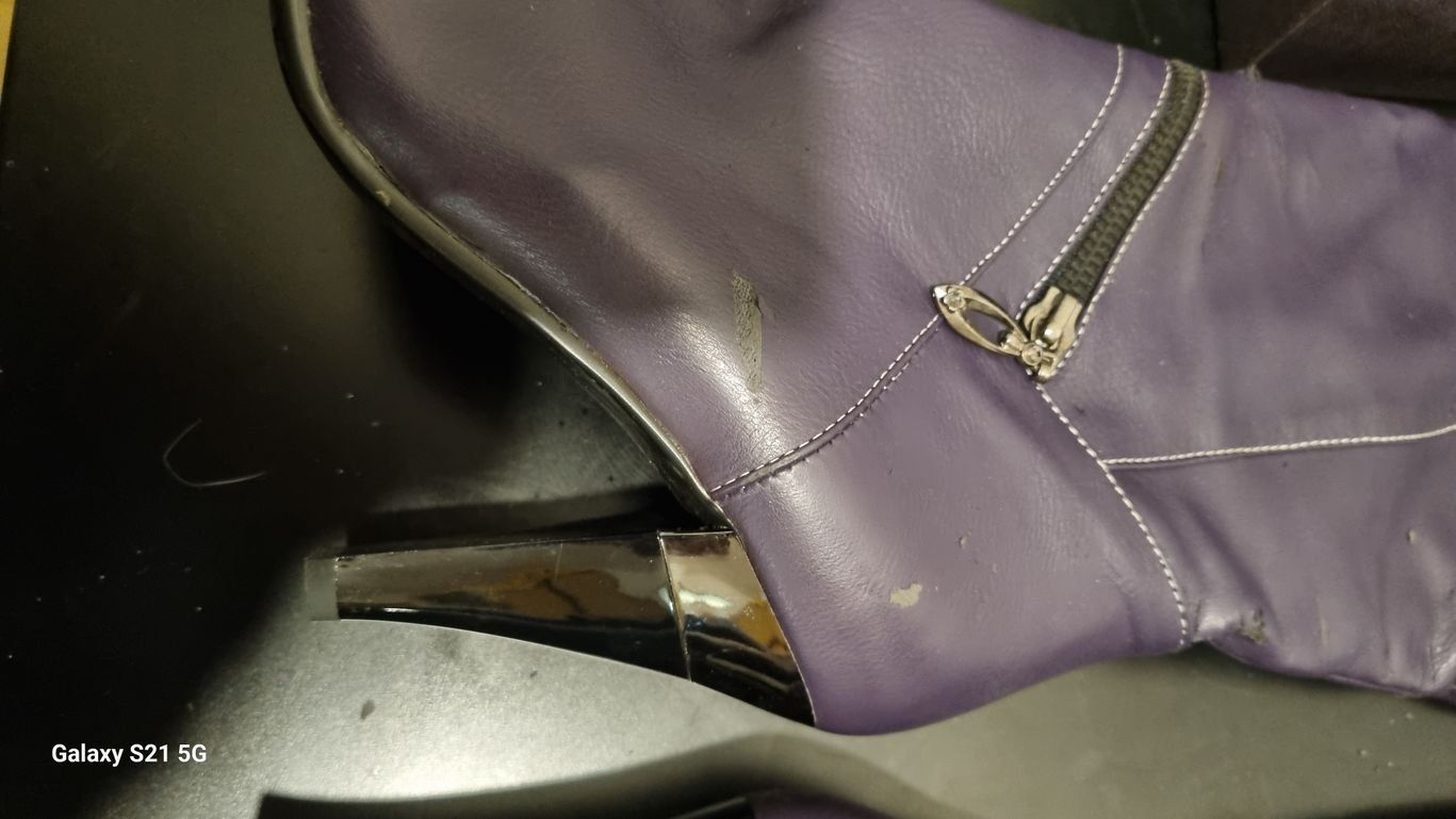 Scarpe da donna: Damen Stiefel Farbe Purple Grösse 38 – Usato da Zürich venduto da Big 3