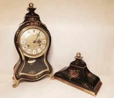 Original Le Castel Neuenburger Pendule – Schwarz – 3kg Massi