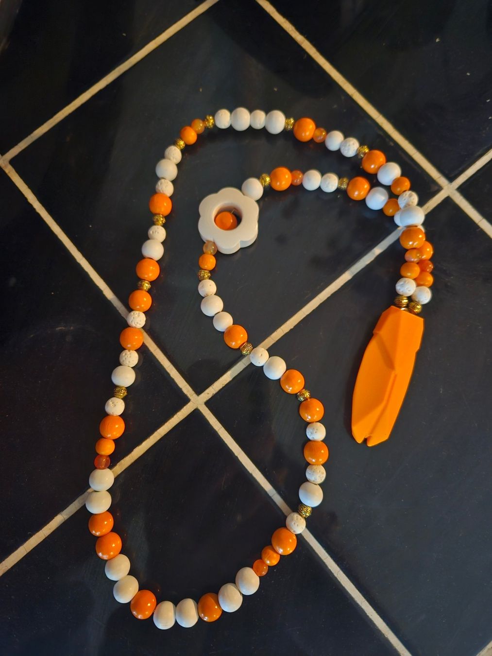 Catenine: Collier avec cigale pour l'été – Nuovo e nell'imballaggio originale da Thônex venduto da lacomtessedesfees 3