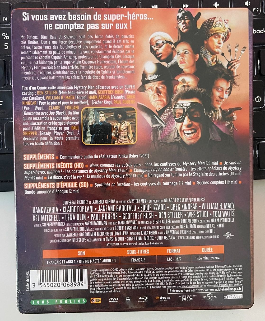Tutti i DVDs: Mystery Men (1999) - Blu-ray – Nuovo e nell'imballaggio originale da Semsales venduto da __Florian__ 2