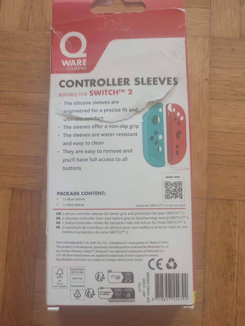 Nintendo Cover & Protezioni schermo: Nintendo Switch 2 Controller Sleeves Besserer Griff & Schutz – Nuovo e nell'imballaggio originale da Waltenschwil venduto da Bodensee84 1