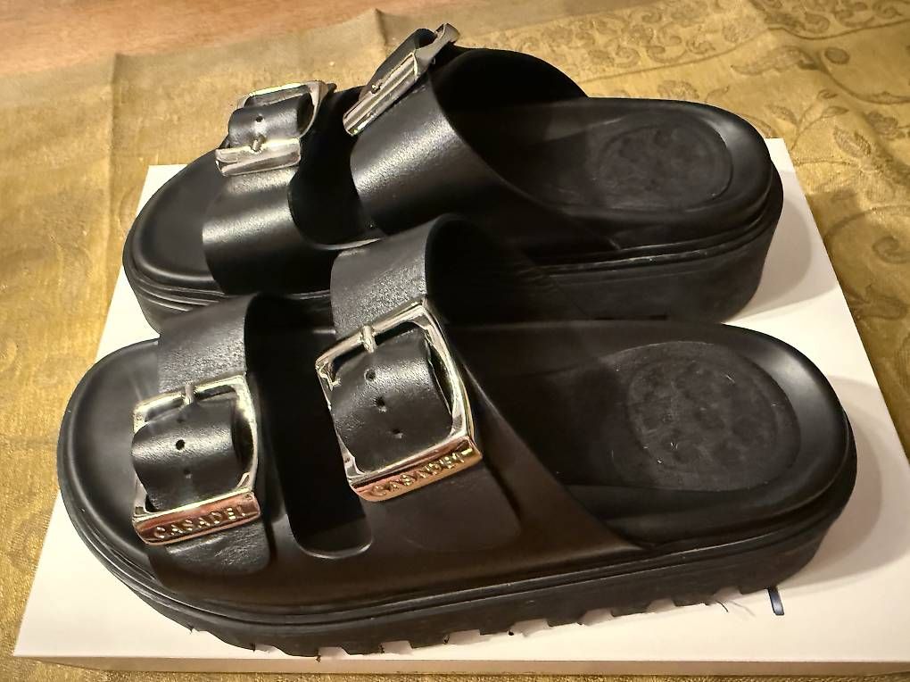 Damenschuhe: Casadei Thaiti Birki Gr. 38 1/2 – Gebraucht aus Dübendorf von lilasonderbar