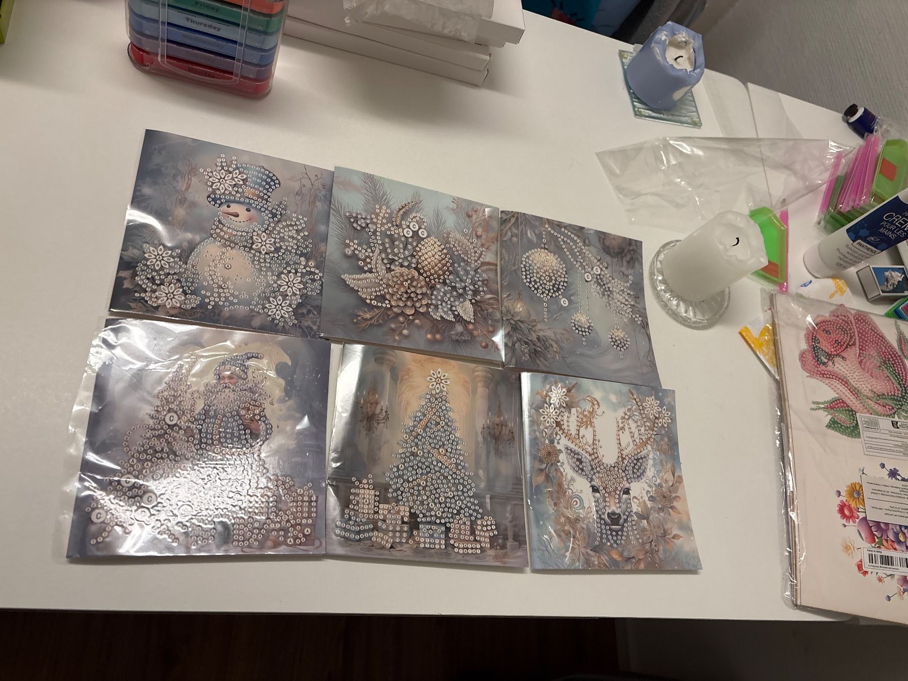 Kit bricolage: Diamond Paiting Karten Weihnachten – Nuovo (secondo la descrizione) da Amriswil venduto da SCHLOSSGEISTLI