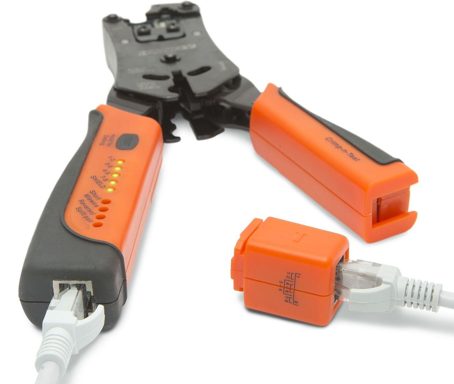 Tutti gli attrezzi: 4-in-1-Crimper- und Kabeltester – Nuovo e nell'imballaggio originale da St. Gallen venduto da schnaeppchen-preise 2