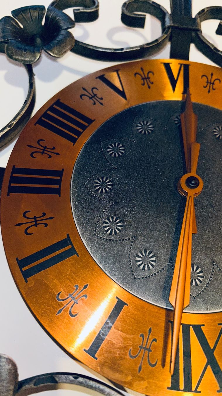 Stand- & Wanduhren: Vintage - Wanduhr   Ø  35cm – Gebraucht aus Brunnen von Nala2929 3