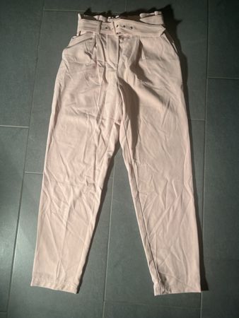 Sommer Stoffhose Tally Weijl, Gr. 34, Pastellrosa