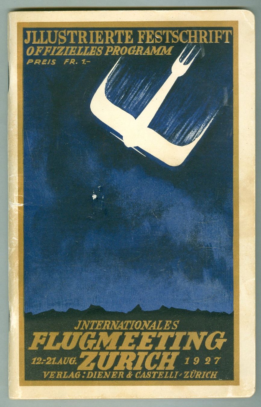 Tutti i francobolli: 1927 Schweiz Flugpost SF – Usato da Zürich venduto da yago-rot