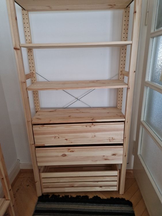 ikea ivar shelf with 2 drawers and a bottom roll up drawer | Kaufen auf ...