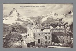HÔTEL DU GORNERGRAT ET LE CERVIN, *