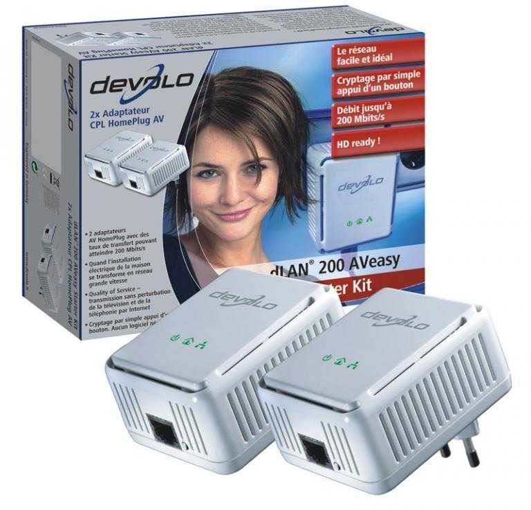 Devolo Lecteurs & Adaptateurs: Devolo 1444 dLAN 200 AVeasy StartKit – D'occasion à Oberurnen par DVDL