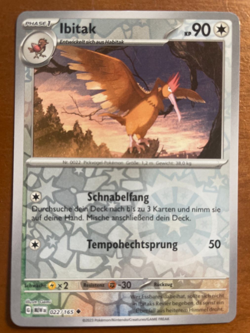 Pokémon Sammelbilder & Trading cards: Pokemon Ibitak Reverse (Versand gratis) – Neu (gemäss Beschreibung) aus Chur von Angerson