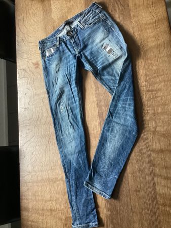 GUESS HOSE/JEANS GR.28 Beverly Skinny / blaue Jeans GUESS?