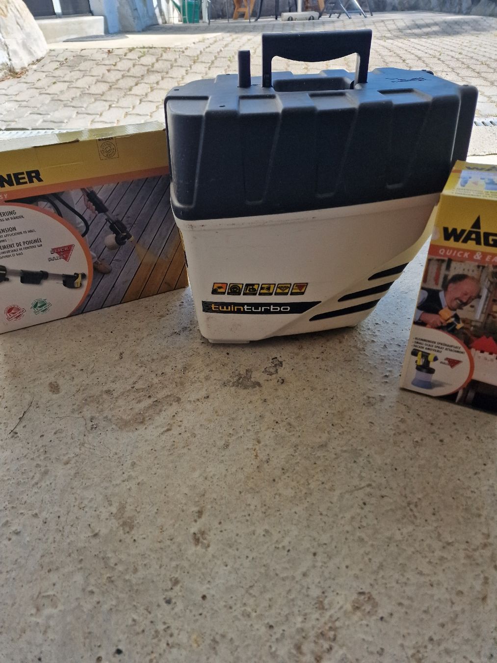 Wagner Alle Werkzeuge: Wagner Farb Spritzmaschine  – Gebraucht aus Magglingen/Macolin von Lagube