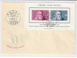 IMABA BASEL 1948 FDC