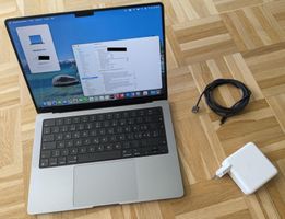 MacBook Pro 14" M1 Pro 16 GB RAM 512 GB SSD 94% Batterie