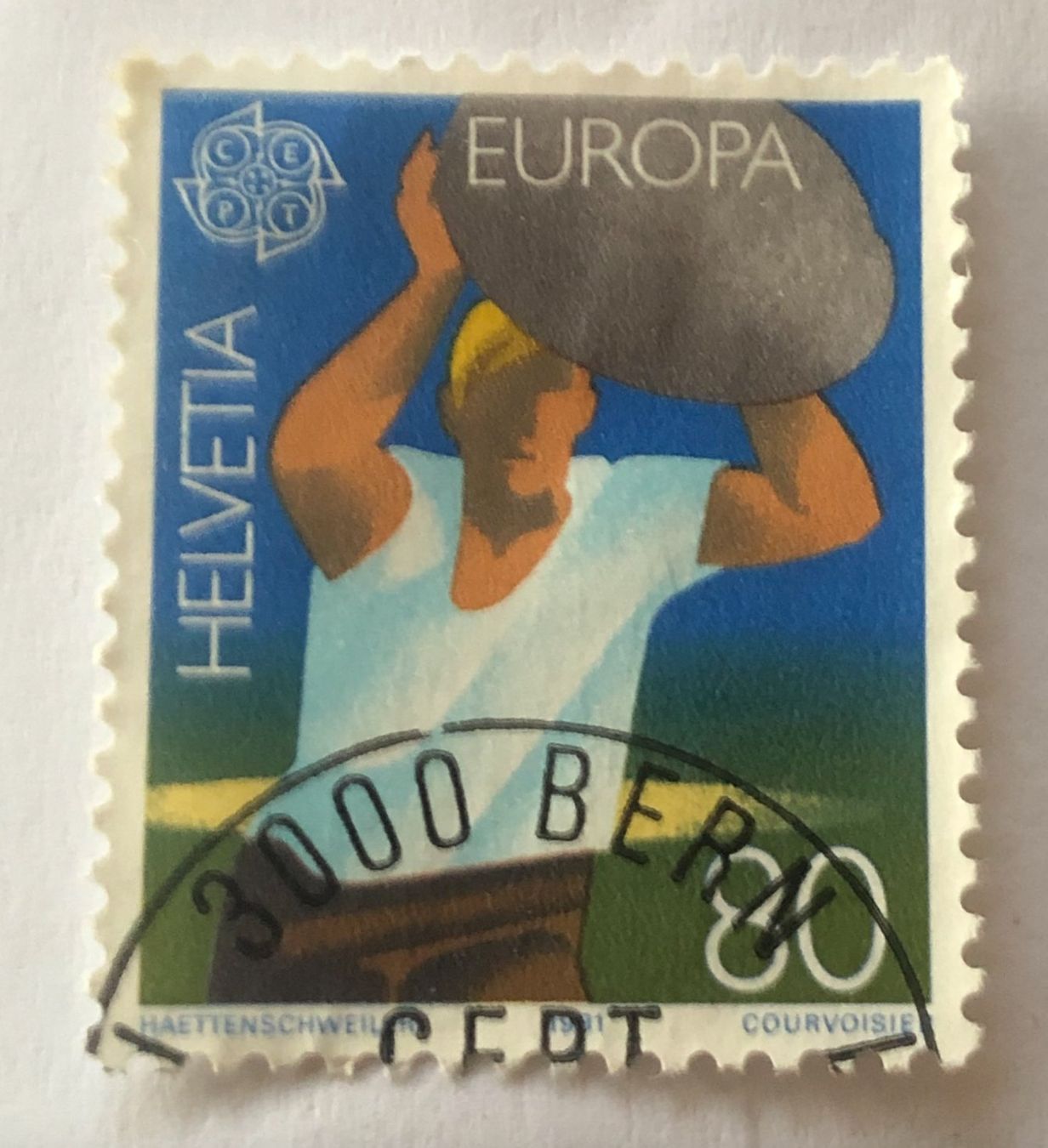 Alle Briefmarken: Nr.655 mit gestempelt    – Gebraucht aus Aarau von Billa007